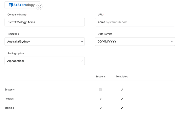 Managing Built-In Templates