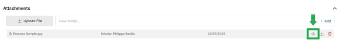 What File Types for Documents, Audio, Images Can Be Previewed - Screenshot