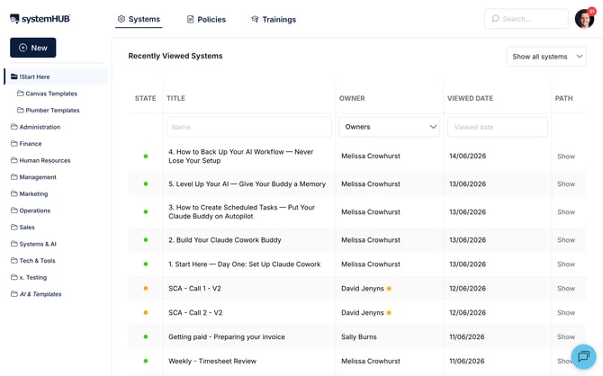 systems-list